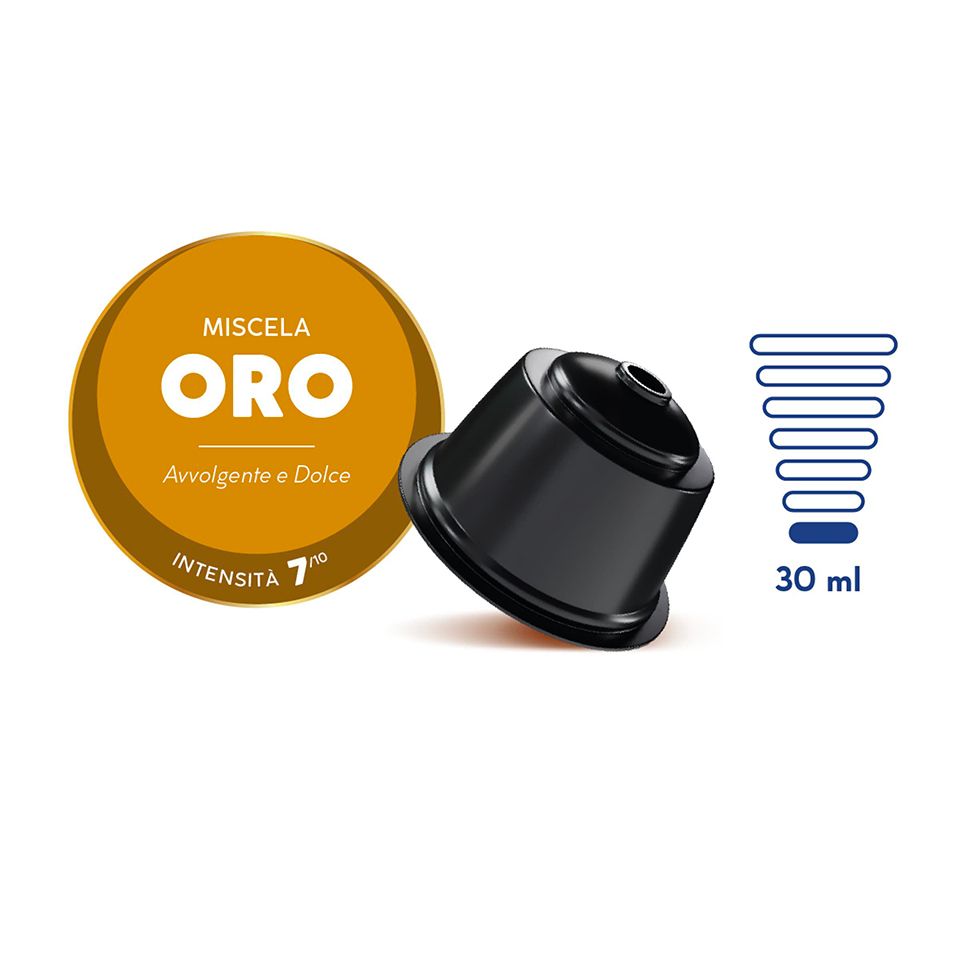 90 Capsule Caffè Borbone Compatibili Nescafè®* Dolce Gusto® Miscela Oro