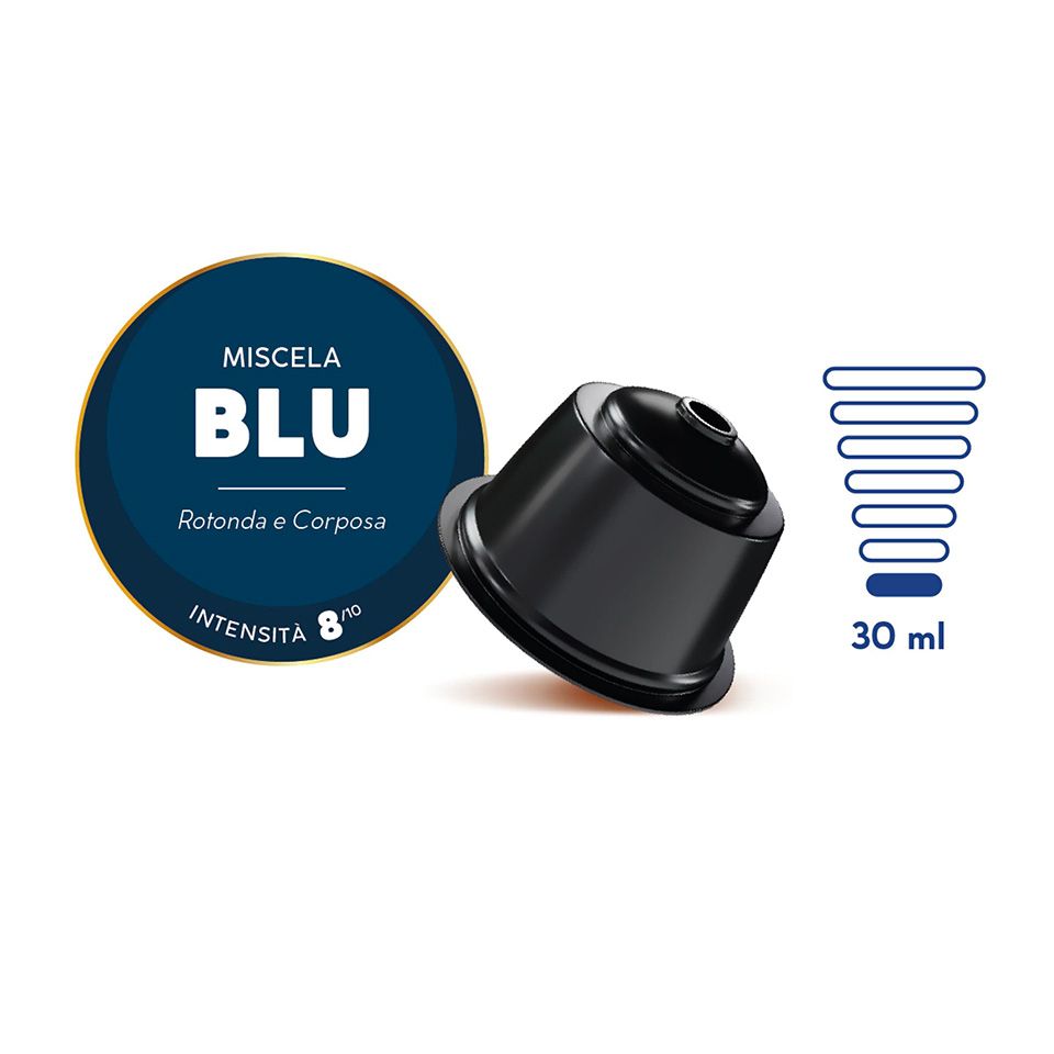 90 Capsule Caffè Borbone Compatibili Nescafè®* Dolce Gusto® Miscela Blu