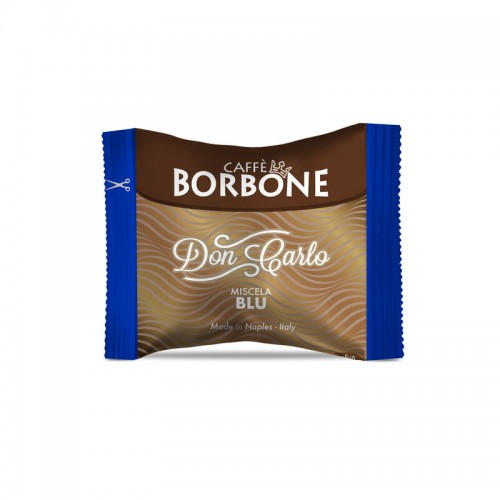 100 Capsule Caffè Borbone Don Carlo Blu Compatibili Lavazza A Modo Mio