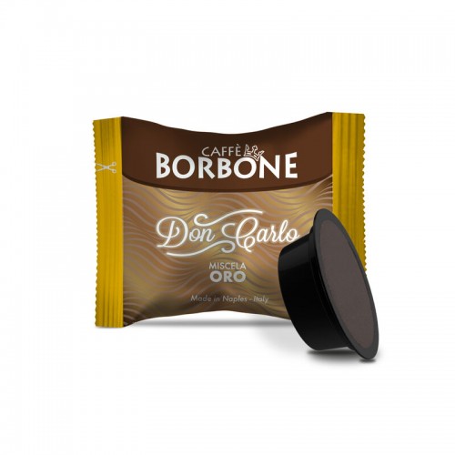 100 Capsule Caffè Borbone Don Carlo Oro Compatibili Lavazza A Modo Mio