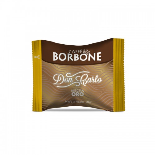 100 Capsule Caffè Borbone Don Carlo Oro Compatibili Lavazza A Modo Mio