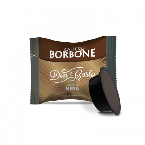 100 Capsule Caffè Borbone Don Carlo Nera Compatibili Lavazza A Modo Mio