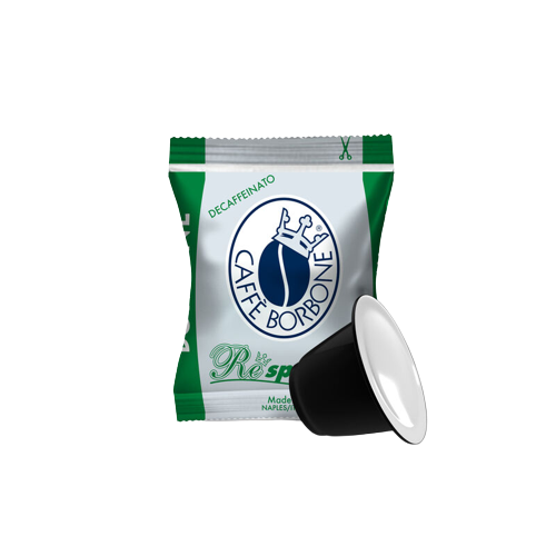100 Capsule Caffè Borbone Respresso Dek Compatibili Nespresso