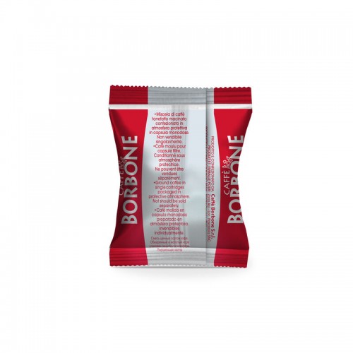 100 Capsule Caffè Borbone Respresso Rossa Compatibili Nespresso