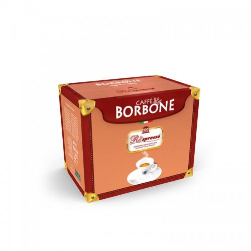 100 Capsule Caffè Borbone Respresso Rossa Compatibili Nespresso