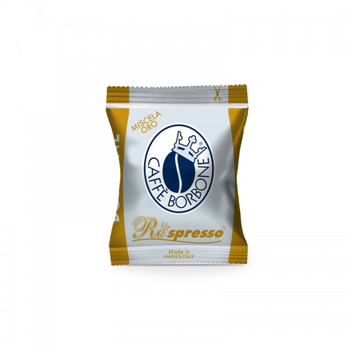 100 Capsule Caffè Borbone Respresso Oro Compatibili Nespresso