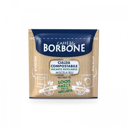 150 cialde ese 44mm Caffè Borbone Miscela Blu