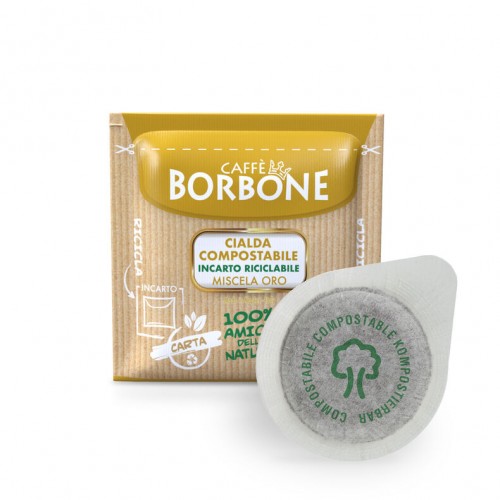 150 cialde ese 44mm Caffè Borbone Miscela Oro