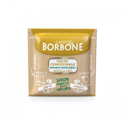 150 cialde ese 44mm Caffè Borbone Miscela Oro