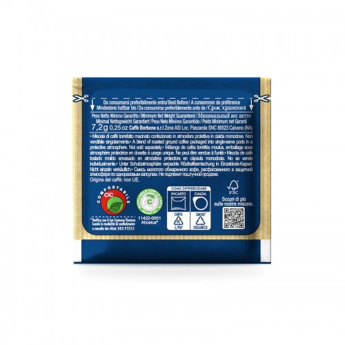 150 cialde ese 44mm Caffè Borbone Miscela Blu