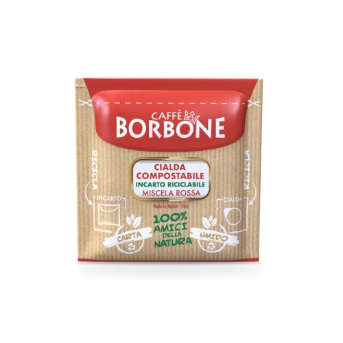 150 cialde ese 44mm Caffè Borbone Miscela Rossa