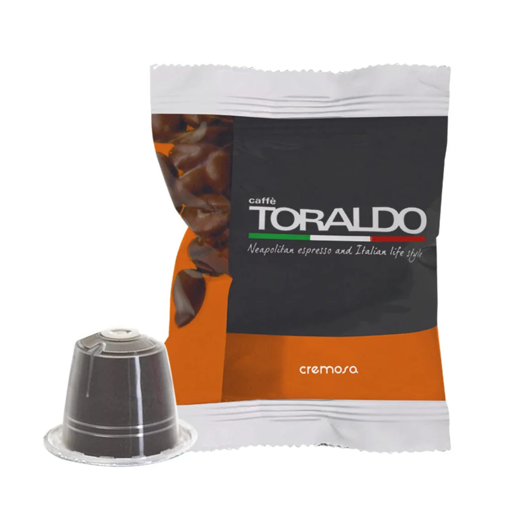 100 Capsule Caffè Toraldo Cremosa compatibili Nespresso